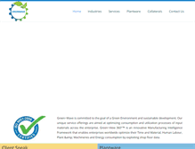 Tablet Screenshot of greenwave.co.in